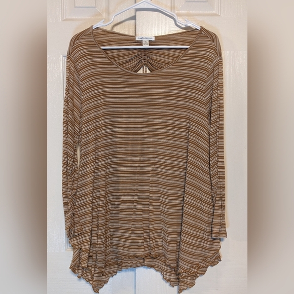 JohnPaulRichard Tops - 5/$25 John Paul Richard Stripped Shirt